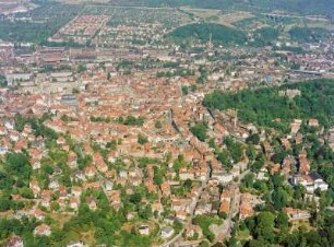 Eisenach : Eisenach. Luftbildaufnahme