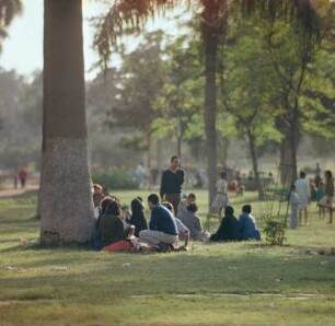 Menschen in einem Park