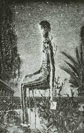 Illustration zu P. Louys "Der Teufel ist ein Weib"