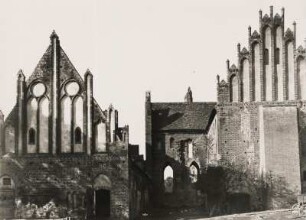 Brandenburg. Zisterzienserabtei Kloster Chorin gegründet 1258. Wirtschaftsgebäude