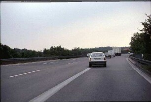 Einfahrt West zu Fahrbahn West (Stuttgart Richtung AK Stuttgart)