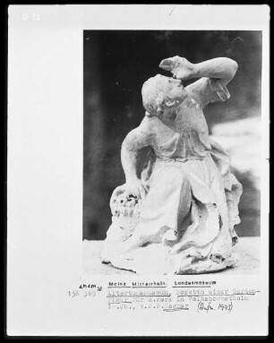 Bozzetto einer Gartenfigur
