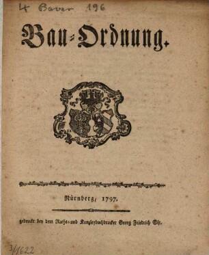 Bau-Ordnung
