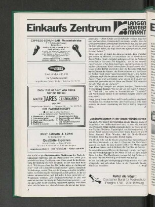 Jubiläumskonzert in der Broder-Hinrick-Kirche