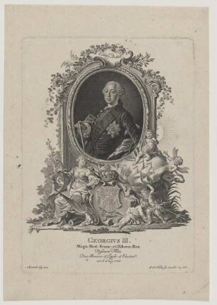Bildnis des Georgivs III., Magn: Brit: Rex