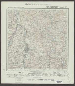 787 Miesbach ; Topographische Karte von Bayern 1:25.000 [Positionsblätter]