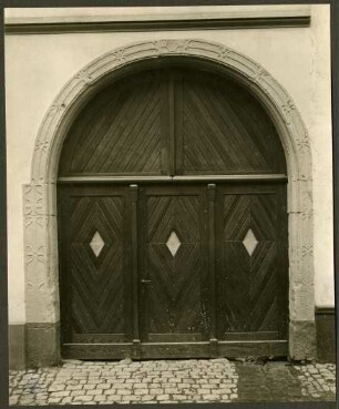 Tor, Schlußstein 1708
