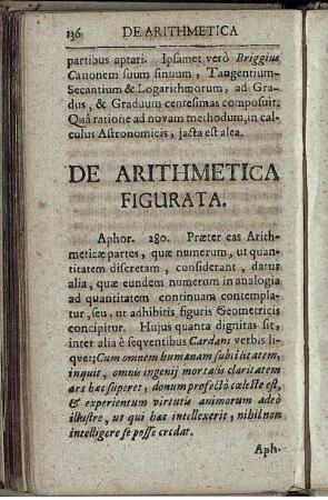 De Arithmetica Figurata.