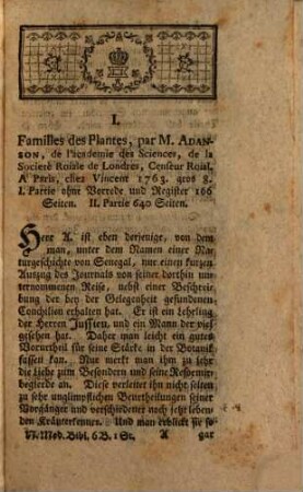 Rudolph Augustin Vogels neue medicinische Bibliothek. 6. 1766