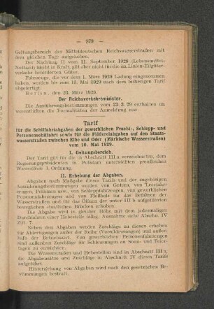 I. Geltungsbereich.