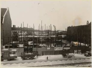 Roxy-Palast, Berlin-Schöneberg: Blick auf die Baustelle