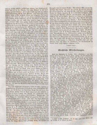 571-572 Kirchliche Mittheilungen