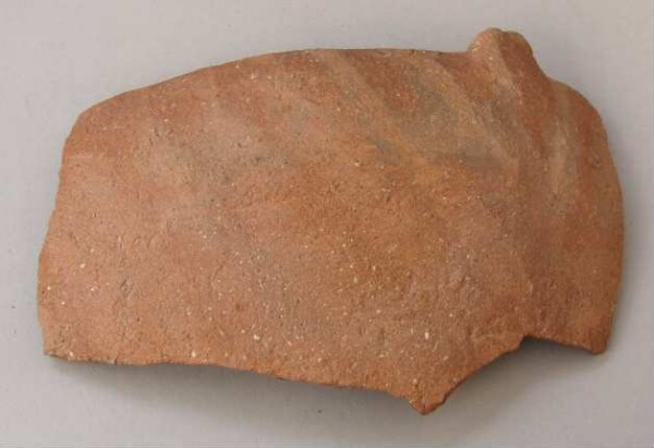 Fragment of a clay vessel