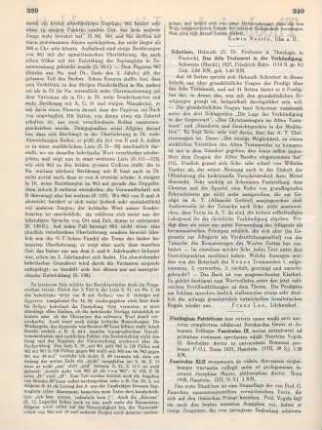 340-341 [Rezension] Florilegium Patristicum ; 9.Textus antenicaeni ad primatum Romanum spectantes