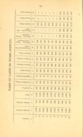 Name of caste or tribe - Mewâti