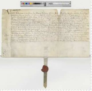 Präsentation für eine Vikarie am Philippi, Jacobi, Evangelisten Johannis und Maria Magdalenen Altar der Nicolaikapelle [lat].