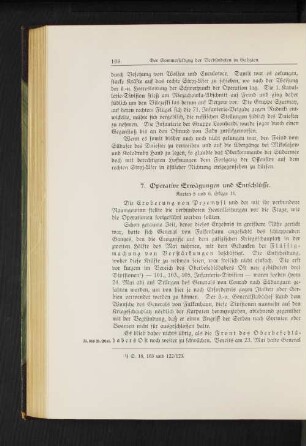 7. Operative Erwägungen und Entschlüsse.