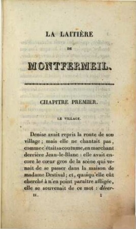 Oeuvres complètes de Ch. Paul de Kock. 40, La laitière de Montfermeil ; t. 2