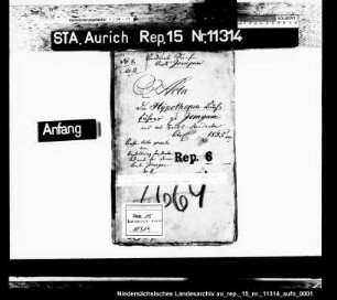 Der Hypothekenbuchführer bei dem Amt Jemgum