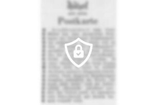 Rätsel um eine Postkarte