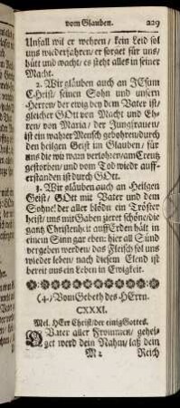 (4.) Vom Gebeth des Herrn.