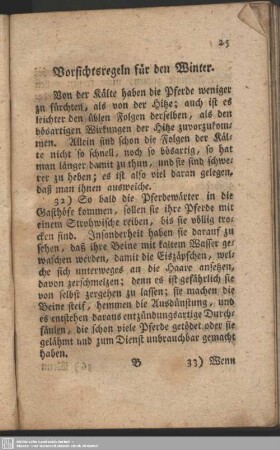 Vorsichtsregeln für den Winter