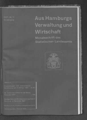 Nr. 11, 14. Jahrgang, 1937