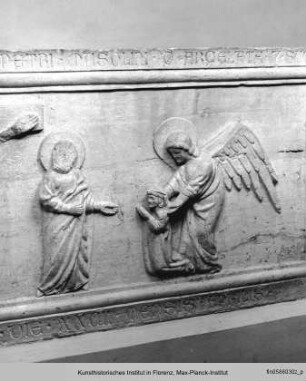 Sarkophag des Pietro Musoloni de Arcelata