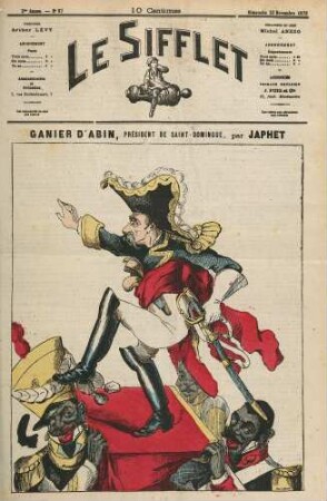 Ganier d'Abin, président de Saint-Domingue, par Japhet