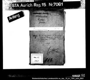 Die Dienstwohnungen der Amtsdiener