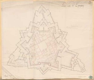Plan coté de Longwy - BSB Cod.icon. 180 ucb