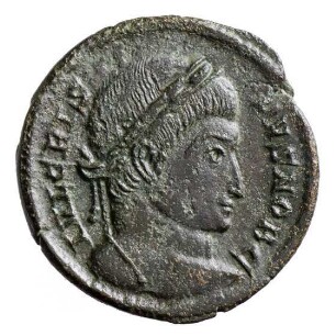 Münze, Follis (Follaro), Aes 3, 323 - 324 n. Chr.