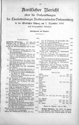 7. Dezember 1904