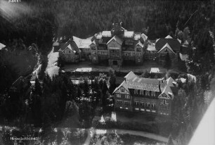 Kurhotel Barenberger Hof und Goethehaus in Schierke : Blickrichtung Süden