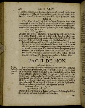 Exceptio Pacti De Non