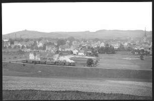 Neustadt in Sachsen. Blick auf Neustadt : Neustadt in Sachsen. Blick auf Neustadt