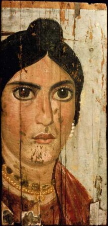 Mumienporträt einer reifen Frau