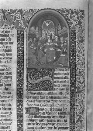 Missale ad usum ecclesiae Nannetensis / Missale, ad usum ecclesiae Nannetensis — Ausgiessung des Heiligen Geistes, Folio fol. 103 v
