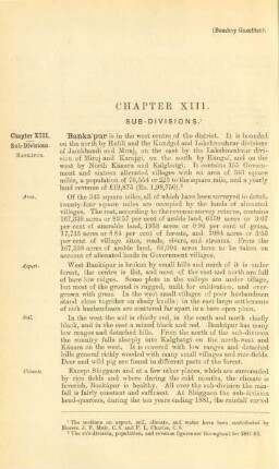 Chapter XIII. Sub-divisions