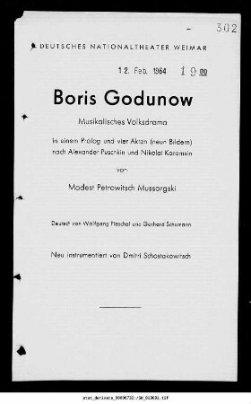 Boris Godunow