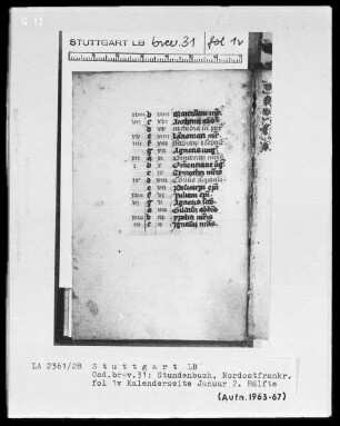 Lateinisch-französisches Stundenbuch —