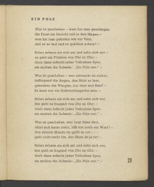 Ein Pole