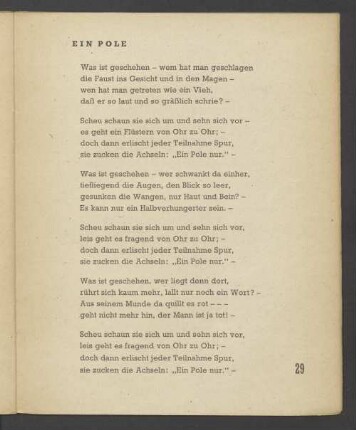 Ein Pole