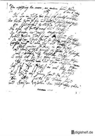 217: Brief von Anna Louisa Karsch an Johann Wilhelm Ludwig Gleim