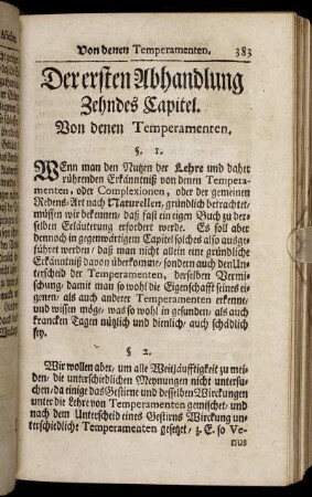 Zehndes Capitel. - Eilftes Capitel.