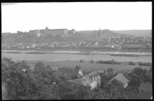 Pirna. Blick von der Schönen Höhe