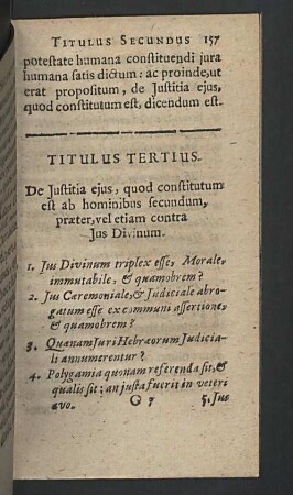 Titulus tertius.