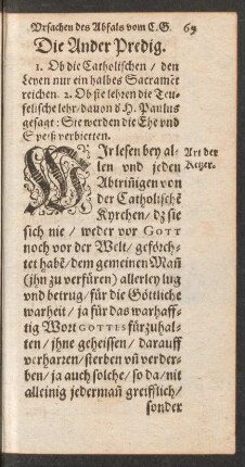 Die Ander Predig.