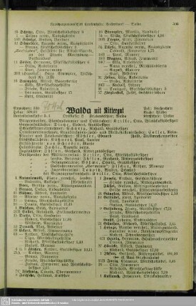 Walda mit Rittergut
