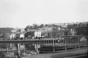 Bristol : In Bristol, im Hintergrund Clifton Suspension Bridge